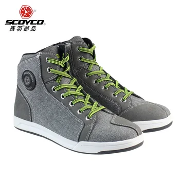 

Scoyco MT016 Motorcycle Racing Shoes Sport Boots Motorbike Riding Man Racing Motocross Cycling Shoes