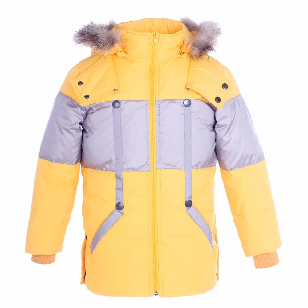 Brand Children Down Jacket for Girls Long Hooded Kids Winter Jackets