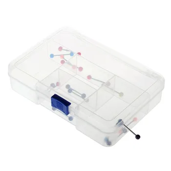 

Multifunctional 5 Grids Plastic Jewelry Storage Box Craft Case Household Jewellery Beads Pills Organizer Container