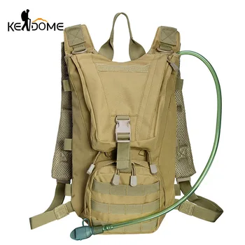 

2.5L Water Bag Tactical Backpack Bladder Hydration Military Knapsack Outdoor Camping Hiking Molle System Camouflage Bags XA306WD