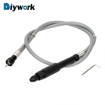 

DIYWORK Flexible Shaft Soft Flex Shaft with 0.3-3.2mm Drill Chuck Handle For Dremel 3000 Electrical Tools Accessories Grinder