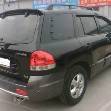 Osmrk Неокрашенный ABS хвост крыло крыша козырек задний спойлер для hyundai santa fe