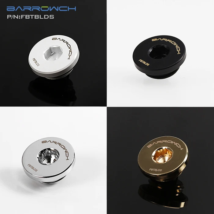 

BARROWCH black,white,silver gold ultra-thin water sealing up lock plug 6mm Hexagon wrench tighten FBTBLDS