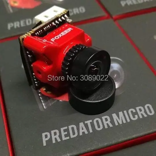 Foxeer Predator Micro V4 камера 16:9/4:3 PAL/NTSC переключаемая FPV камера 2,8/1,8 мм с OSD WDR 4 мс задержкой для обновления Predator