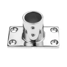 Судовая лодка ручной рельс фитинг 90 градусов тройник 7/8 ''22 мм или 1'' 25 мм трубка из нержавеющей стали