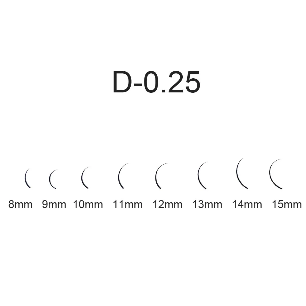 Crownlash корейский свободные ресницы Высший сорт d-0.25 8-15 мм индивидуальный ресниц