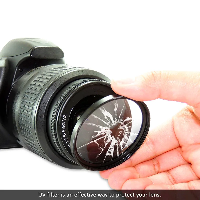 Защита УФ-фильтр/бленда/крышка объектива/ручка для чистки объектива для цифровой камеры Nikon Coolpix P900
