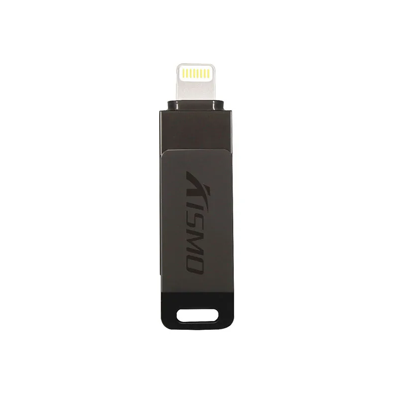 Kismo USB2.0 металлический usb-накопитель портативный флэш-накопитель 16 ГБ 32 ГБ 64 Гб 128 ГБ usb-носитель селфи палка для iPhone X, 8, 7, 6, 6 S, Plus, USB флэш-накопитель