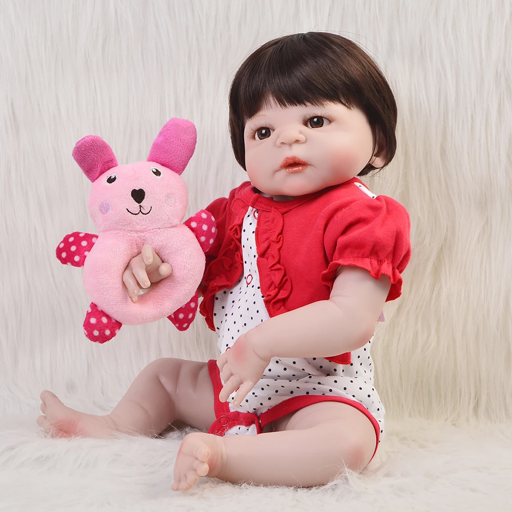 Силиконовые куклы Bebes reborn corpo de inteiro полностью силиконовые для маленьких девочек