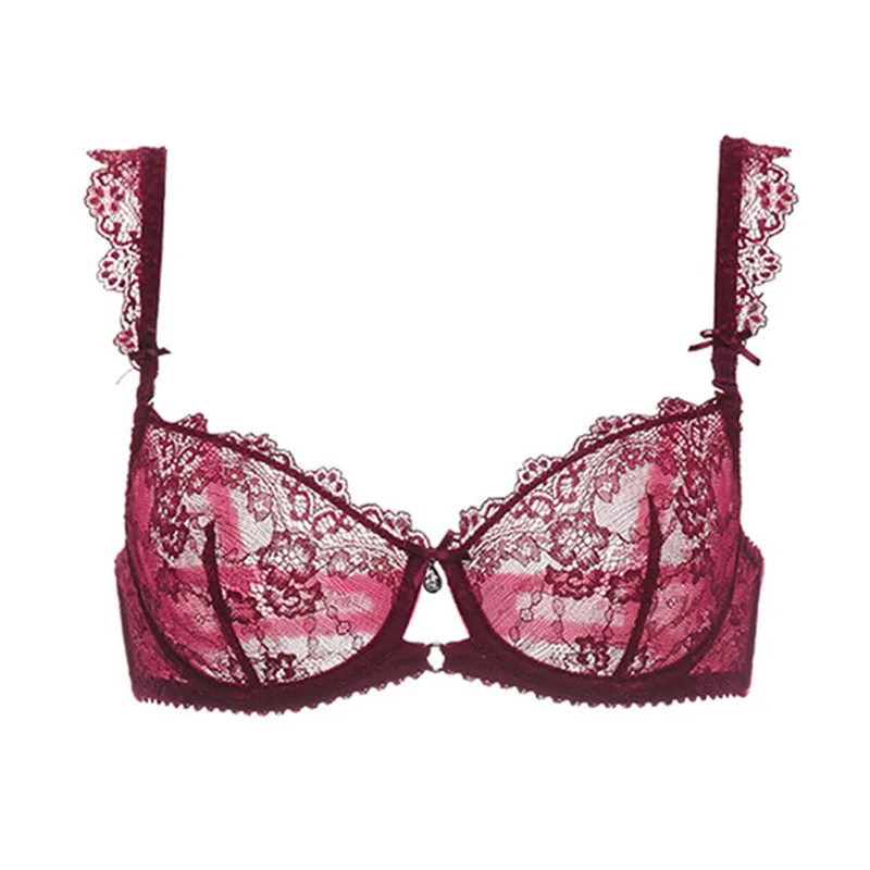 Женский кружевной бюстгальтер без подкладки большие размеры|d cup bra|a brabra a |