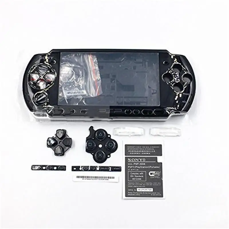 

Full Housing Shell Case Cover Faceplate Set Repair Part free screwdriver for PSP 1000 2000 3000 Slim Series