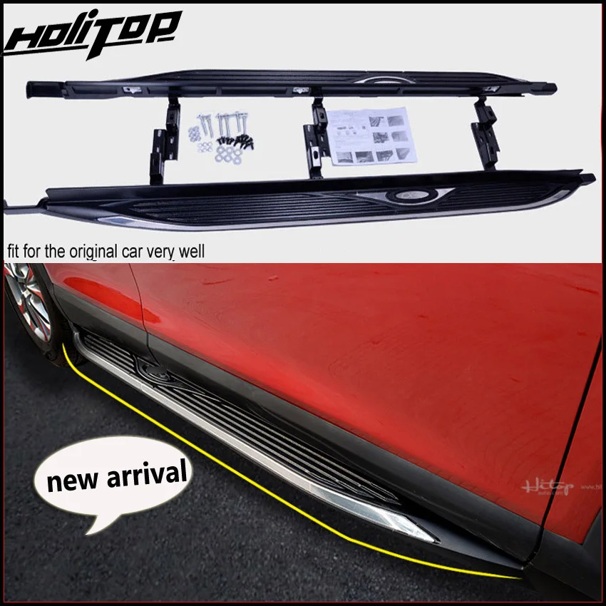 

New arrival for Mazda CX-4 side step bar running board nerf bar,ISO9001 excellent quality, fit very well,supplied by big factory