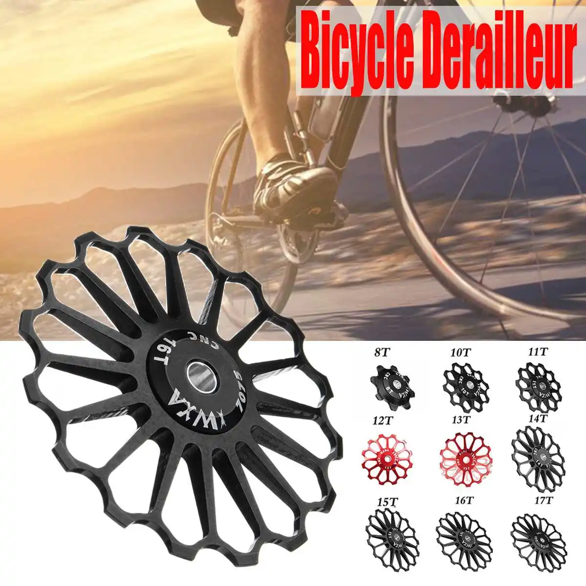 Derailleur Ceramic Bearing 8-17T Rear Pulley Jockey Wheel Bike Guide Roller