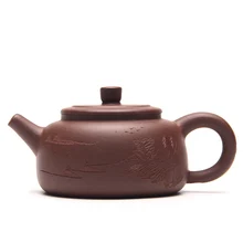 ALLE-Handgemachte Keramik Teekanne 100 ML Lila Schlamm Tee-Set Lila Ton Zisha Yixing KungFu Na Fu Topf Teekanne krug Chinesische Geschenke