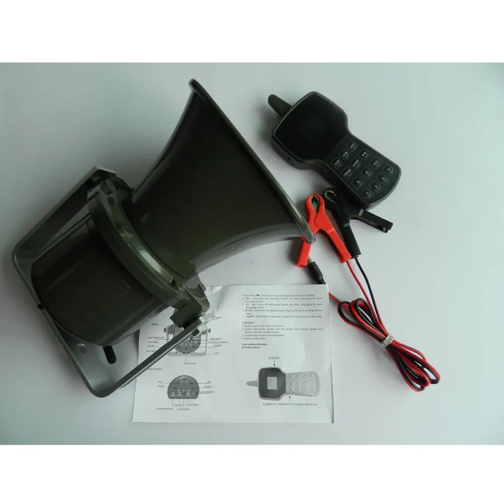 

Animal Hopper Hunting mp3 Bird Caller CP-590 50W Bulit-in 400 Sounds Remote Control 250M Bird Sound Hunting For Hunting Decoy