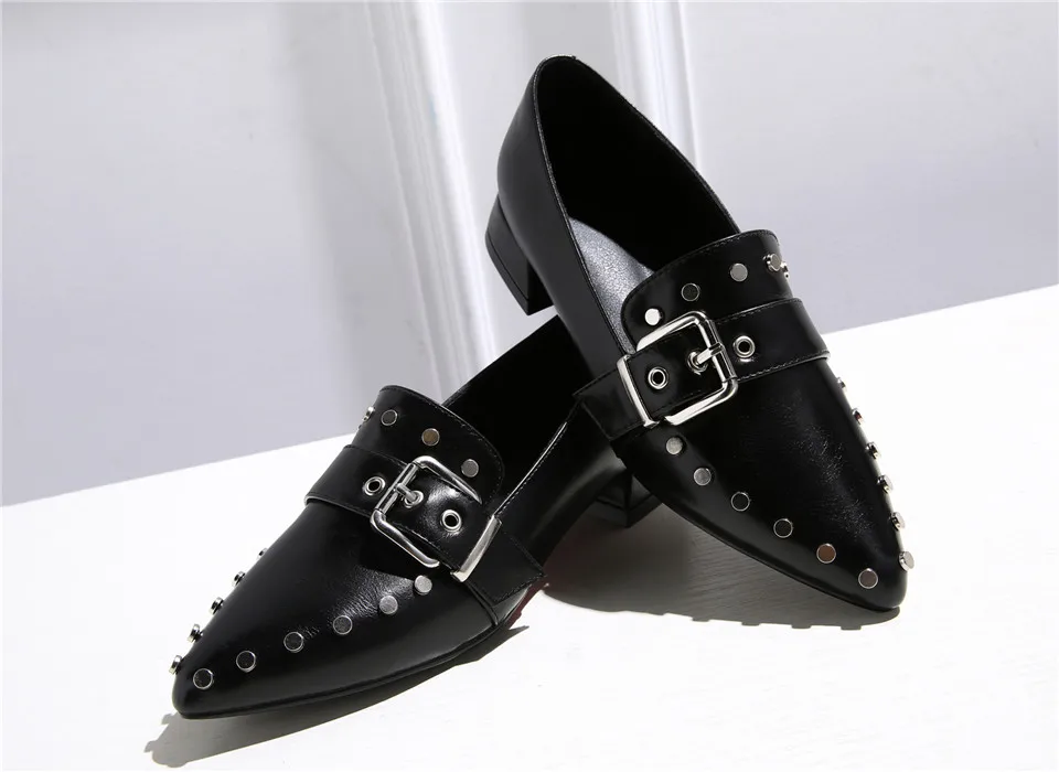 Woman Rivet Loafers (8)