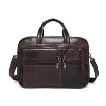 Высокое качество, Натуральная воловья кожа, сумка для ноутбука, многофункциональная, деловая, мужская, через плечо, для путешествий, большая ВМЕСТИТЕЛЬНОСТЬ