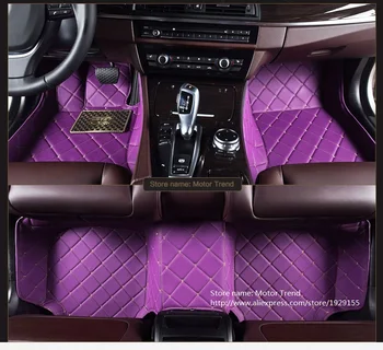 

Specially car floor mats make for Toyota Highlander Land Cruiser 200 full-cover car-styling rugs carpet case liners (2007-now)