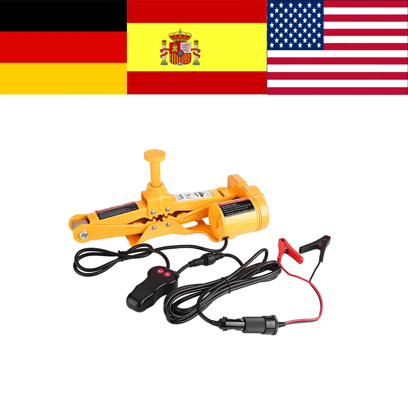 Car Electric Jack 3Ton 12V DC Automotive Electric Jack Lifting Car SUV