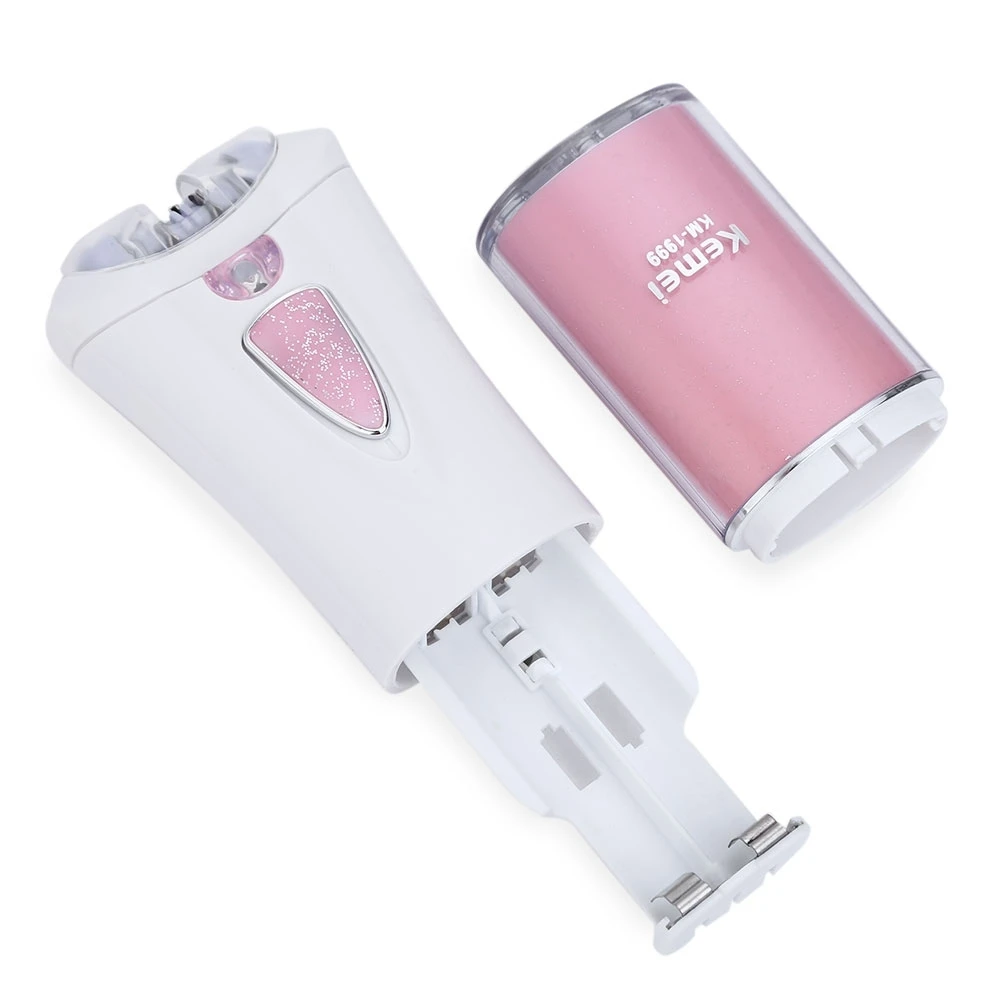 Kemei Depilatory Electric Female Epilator Women Hair Removal for Bikini Facial Body Armpit Underarm Leg Depilador Depilation