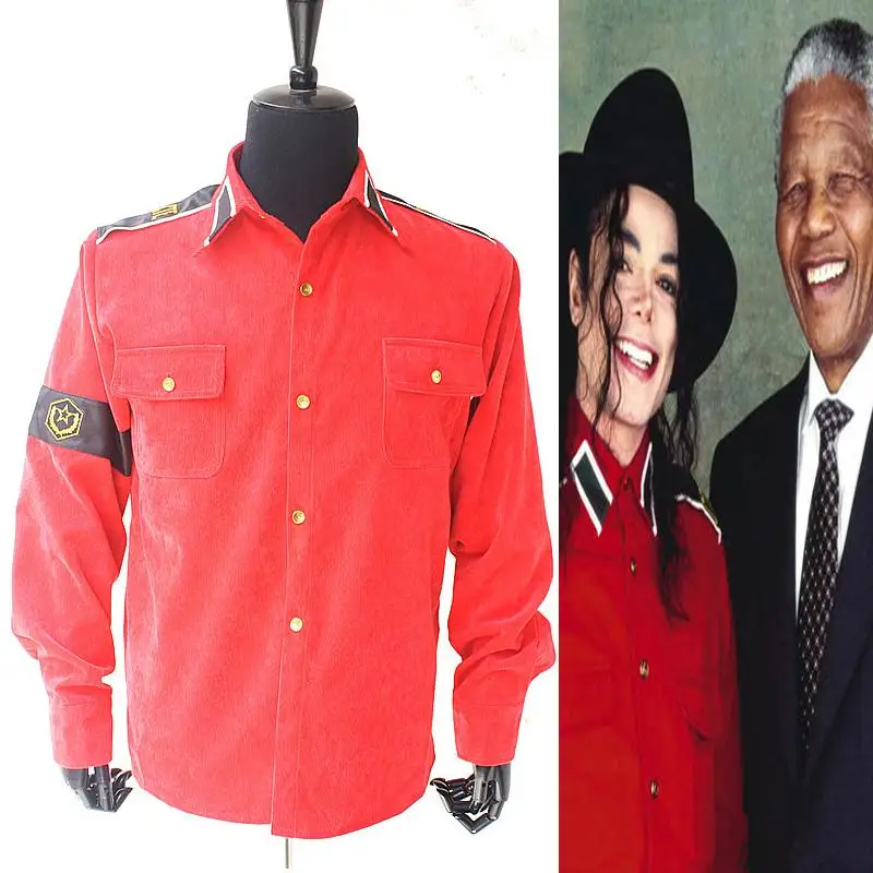 Вельветовая верхняя одежда рубашка жакет с ремнями на руку редкий MJ Майкл