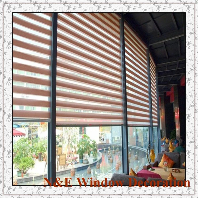 

Free shipping Window blinds zebra roller blinds shades and curtain for sliding window for living room