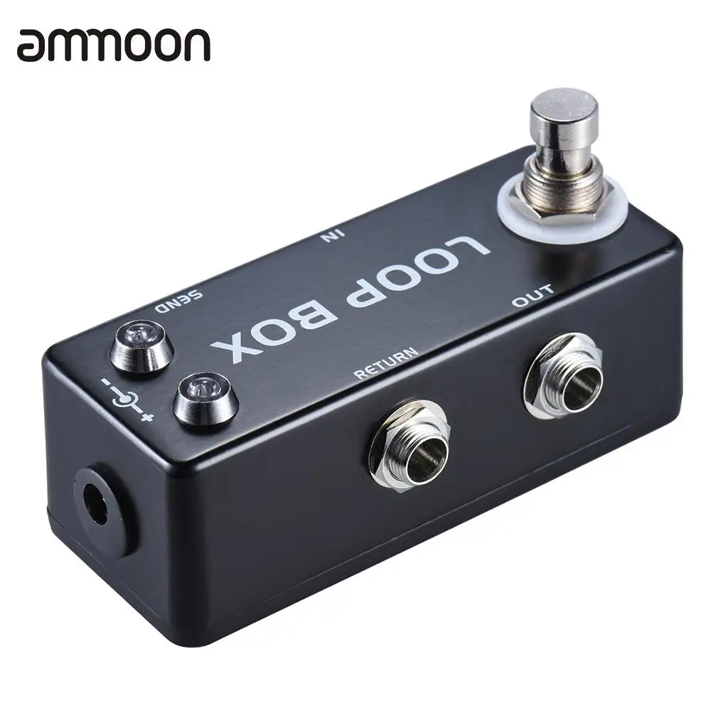 Buy Mini Guitar Effect Pedal Loop Box Switcher Channel