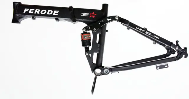 Best price at $160 Cheap Sales can be folded folding bike frame aluminum 24-inch ultra-convenient accessories fold bike frame Free shipping