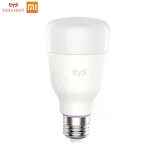 Xiaomi Yeelight Smart LED Bulb Colorful 800 Lumens 10W E27 Lemon Smart Lamp For Mi Home App White/RGB Option Smart LED Bulb