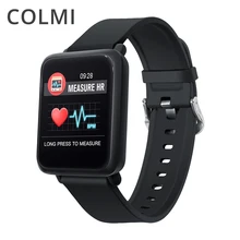 COLMI умные часы с квадратным экраном, пульсометр, кровяное давление, кислород, мульти спортивный режим, водонепроницаемые Смарт-часы для iOS, Android