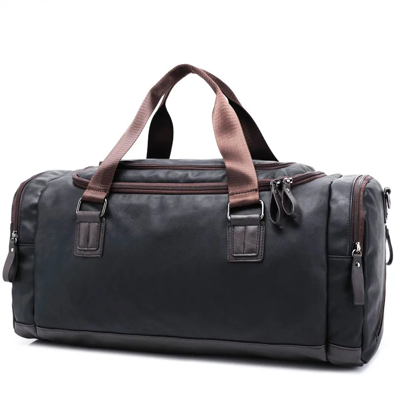 Large Capacity Shoulder Handbag Designer Men Travel Bag Male Messenger Handbag High Quality PU Casual Crossbody Travel Bags Large Capacity Shoulder Handbag Designer Men Travel Bag Male Messenger Handbag High Quality PU Casual Crossbody Travel Bags