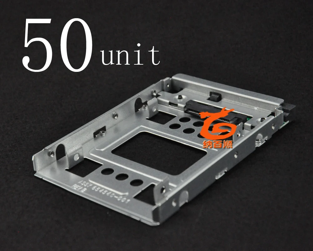 

50pcs 654540-001 2.5" SSD HDD to 3.5" SATA Adapter 4/ MicroServer for 651314-001 Gen8 N54L N40L N36 f238f