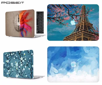 

Laptop Case Notebook Tablet Shell Keyboard Cover Bag Pad Sleeve Fit 11 12 13 15" Macbook Pro Retina Touch Bar Air A1466 A1369 TT