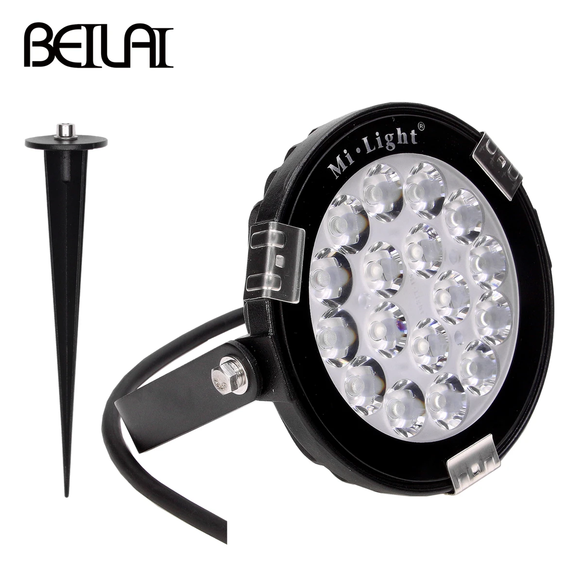 

Mi.Light 9W RGB+CCT LED Garden Lamp AC86-265V DC24V IP65 Intelligent Wireless Control Dustproof Outdoor Garden Landscape Light