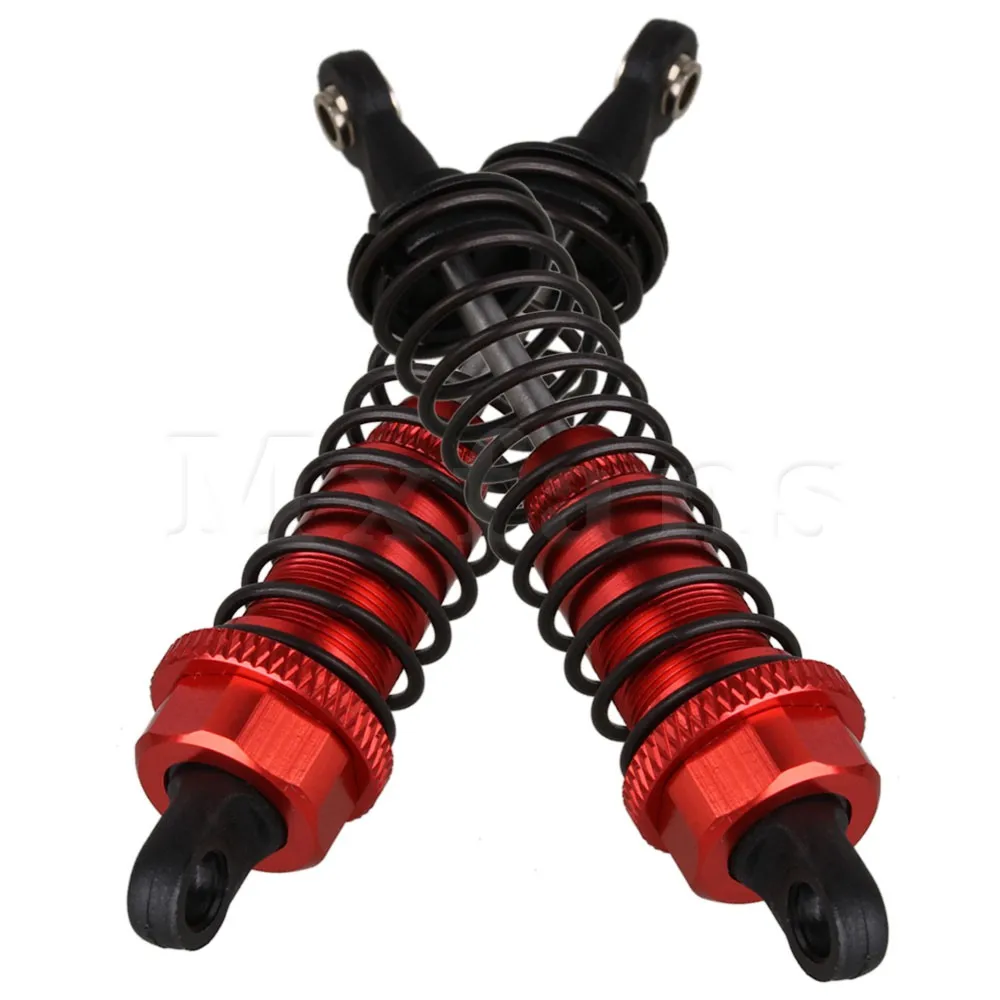 

Mxfans Red 15mm Width Aluminum A285004 Shock Absorber for RC 1:16 Car Upgrade Parts Pack of 2
