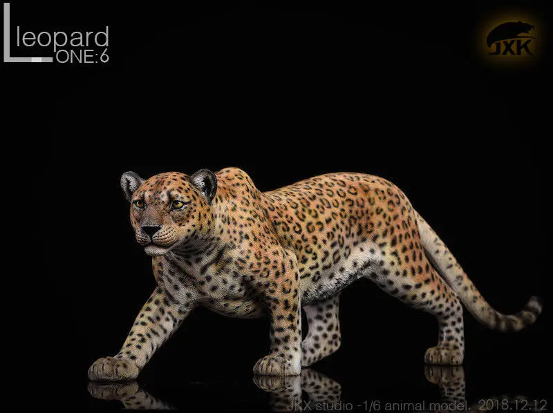

1:6 Scale JXK JxK009C The Leopard Fluoresced Eyes Animal Figure Model Toy