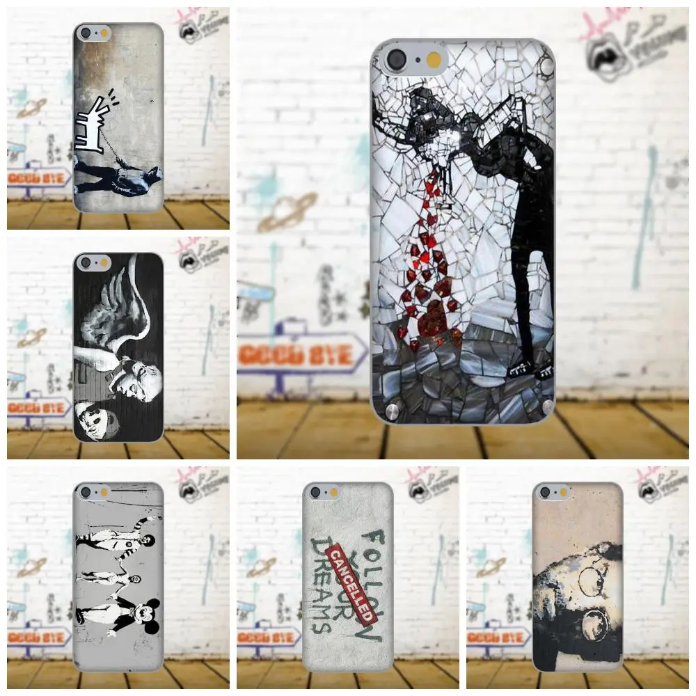 Oedmeb Banksy Мягкий ТПУ популярный для Samsung Galaxy A3 A5 A7 J1 J3 J5 J7 2016 2017 S5 S6 S7 S8 S9 edge Plus |