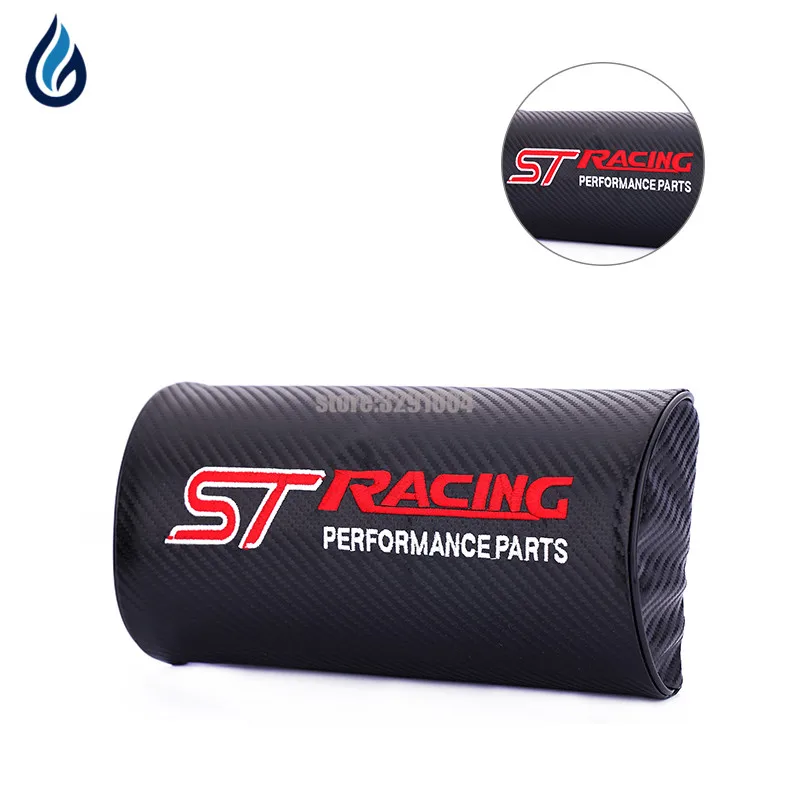 

Car Seat Head Neck Rest Safety Cushion Support Pillow Headrest Pad For ST logo Focus 2 3 Mondeo Kuga Fiesta Escort Explorer