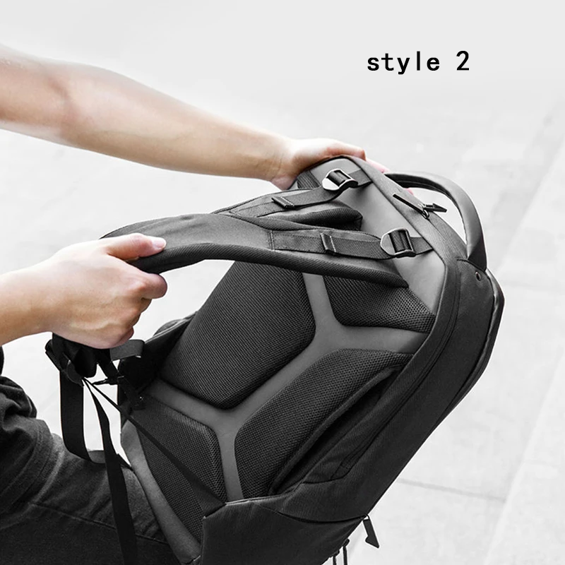 Рюкзак для путешествий Xiaomi, 15,6 дюймов, модная вместительная Водонепроницаемая деловая сумка для ноутбука на молнии для мужчин и женщин, сумка для ноутбука