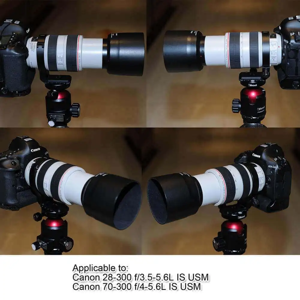 Metal Lens Collar Tripod Mount Ring with Quick Release Plate for Canon EF 70-300mm f/4-5.6L and EF 28-300mm f/3.5-5.6L IS USM