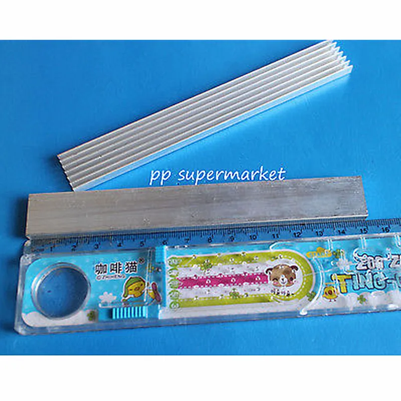 10pcs 150mm*20mm*6mm High Power LED aluminum Heatsink for 1w 3w 5w led led light