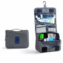 Pockettrip Hanging Toiletry Kit Clear Travel BAG Cosmetic Carry Case Toiletry Organizer Women Cosmetic Cases Travel Bag