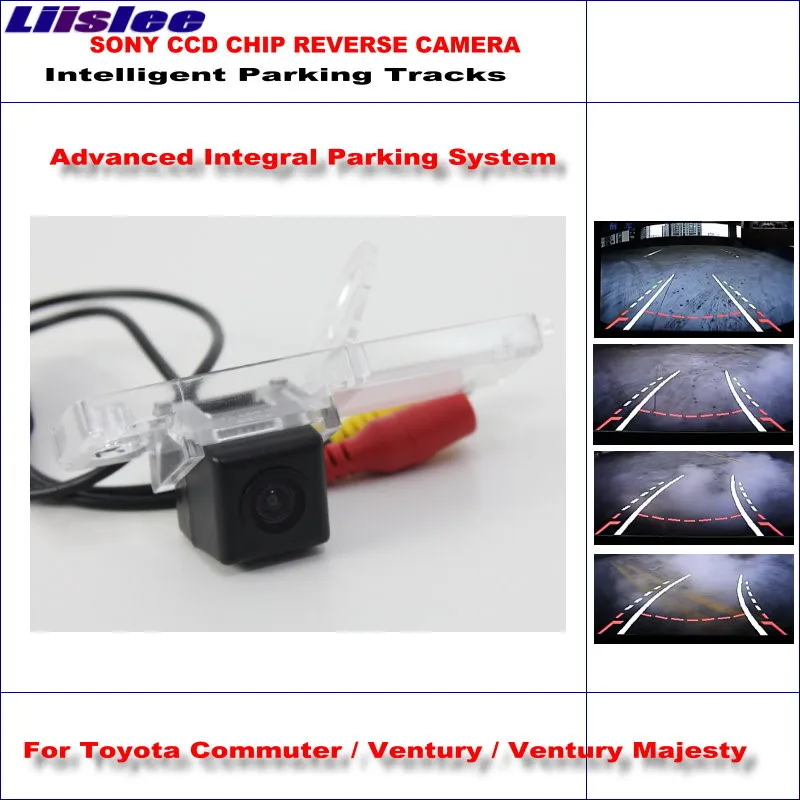 

Liislee 860 * 576 Pixels Back Up Camera For Toyota Commuter / Ventury Majesty Rearview Parking Dynamic Guidance Tragectory