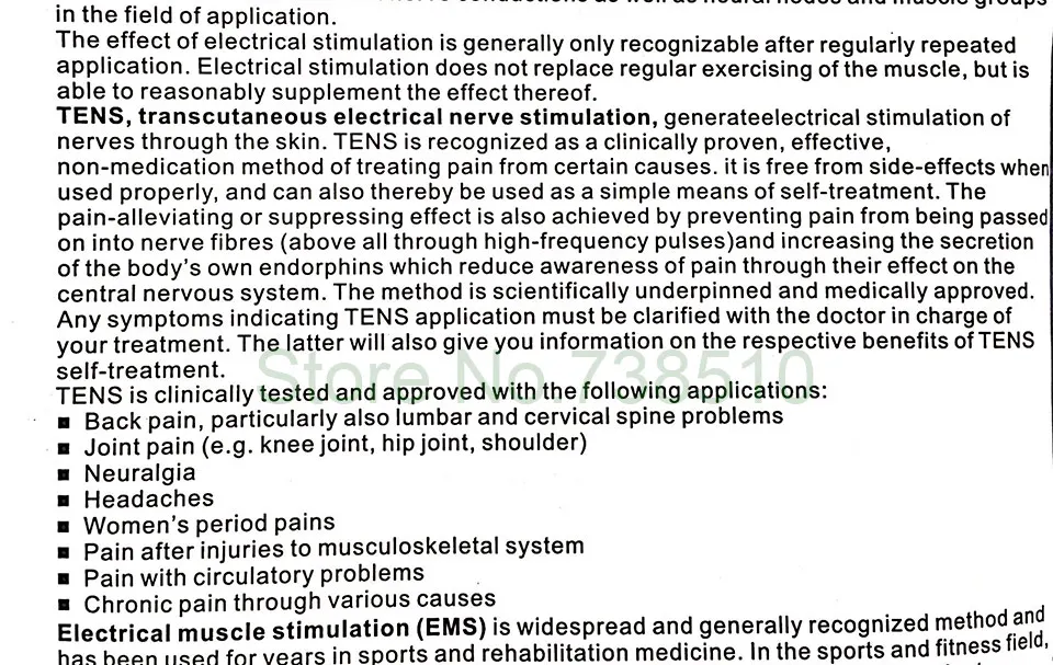 Двойной Tens EMS машина 70 программ цифровой низкочастотной терапии устройство электрический стимулятор мышц Tens массажер