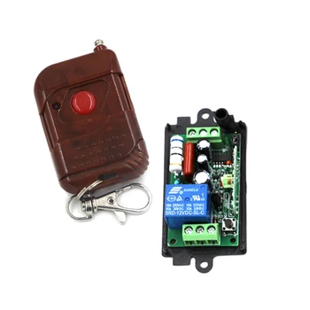 

AC110V 220V 1CH RF Wireless Remote Switch System Remote Control Switch RF Controller Transmitter Receiver 315Mhz SKU: 5179