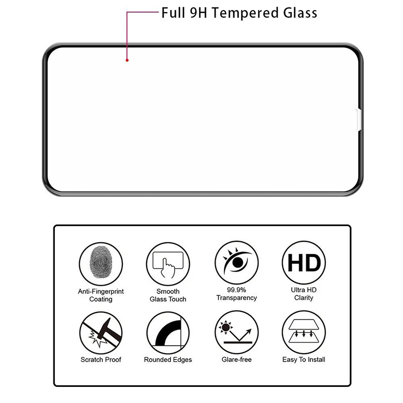 Suntaiho 5D Full Cover Edge Tempered Glass For iPhone X XS Screen Protector For iPhone XS MAX XR Film Protection Glass Suntaiho 5D Full Cover Edge Tempered Glass For iPhone X XS Screen Protector For iPhone XS MAX XR Film Protection Glass