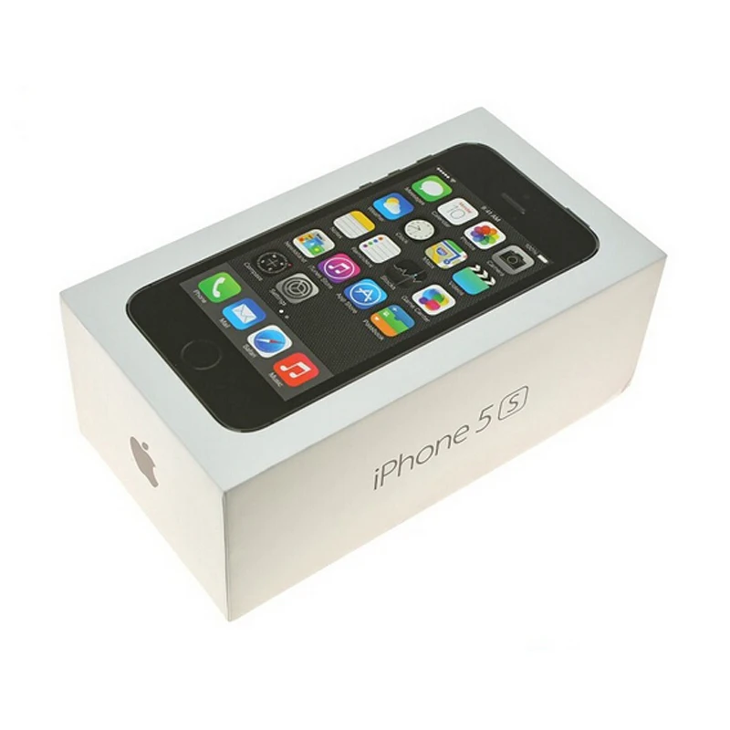 Apple iPhone 5S двухъядерный 16 Гб/32 ГБ/64 Гб ПЗУ 1 ГБ ОЗУ 8МП камера IOS Touch ID заводской разблокированный мобильный телефон