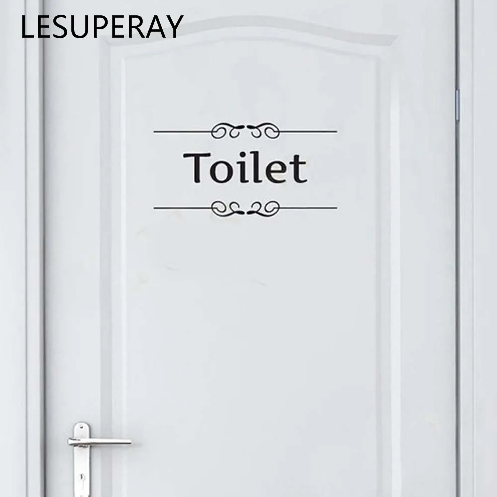 1 комплект винтажный декор для ванной комнаты туалетная дверь самоклеющаяся Съемная виниловая наклейка Переводные обои