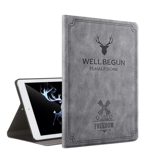 

Retro Deer Pattern Case for Kindle 8th Generation Cases Ultra Slim Full Protect Smart Cover for Kindle 8 2016 558 Magnetic Case