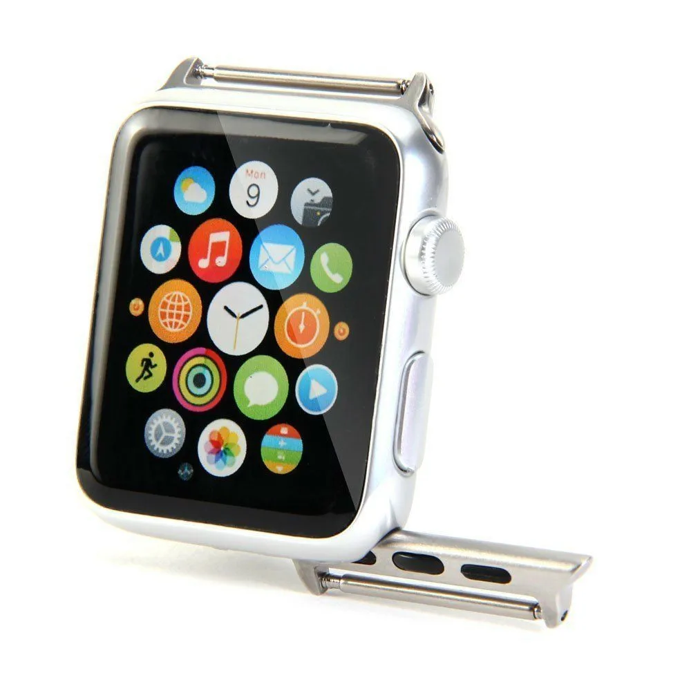 2Pcs-Seamless-Metal-Connector-Clasp-Watch-Band-Buckle-Connection-Adapter-for-Apple-Watch-38mm-42mm-3